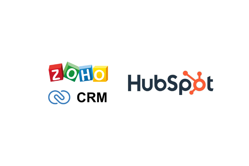 Dashboard illustration showing Enterprise CRM Setup and Revenue Growth